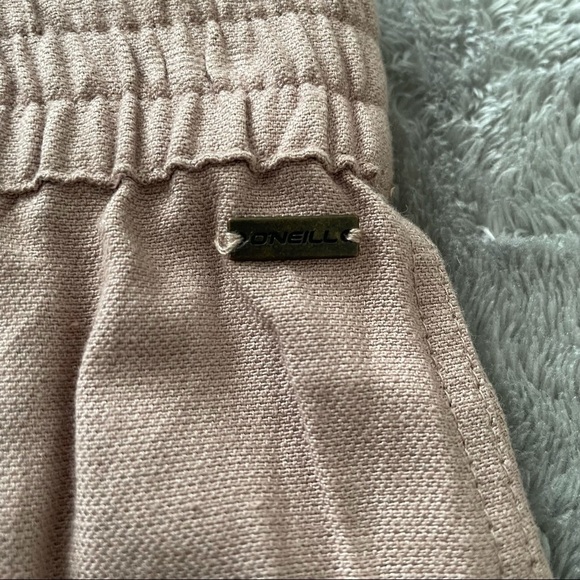 O'Neill Louie Knit Cropped Tan Gauchos Pockets M - Picture 3 of 11